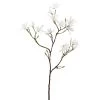 Japanese Magnolia 46L" Faux Multi Bloom Spray Stem - White -Chic Furniture Shop 26868 z lg