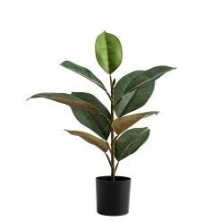Rubber Tree 21h" Faux Potted Plant 11 Rubber Tree 21h" Faux Potted Plant -Chic Furniture Shop 26878 z 2 lg