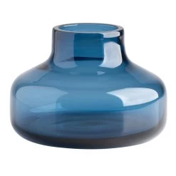 Beau Mini Bottle 4h" Wide Glass Vase - Blue 13 Beau Mini Bottle 4h" Wide Glass Vase - Blue -Chic Furniture Shop 27058 z 1 lg