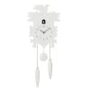 Modern Motion Cuckoo Clock With Removable Pendulum - White -Chic Furniture Shop 27293 z 1 lg