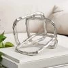 Trio Square Frame 6h" Aluminum Decor Sculpture - Silver 1 Trio Square Frame 6h" Aluminum Decor Sculpture - Silver -Chic Furniture Shop 27360 z lg