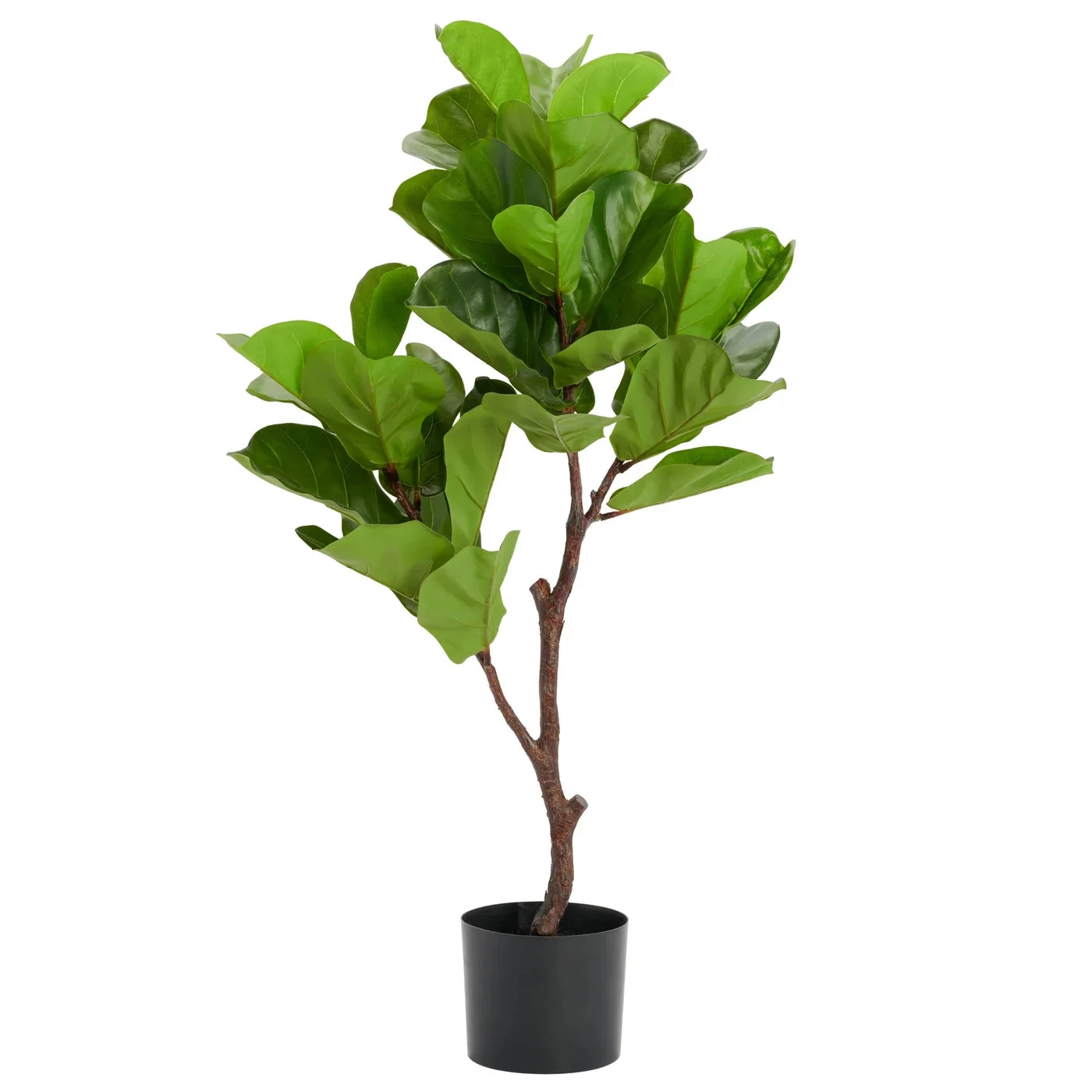 Fiddleleaf Tree 41h" Potted Faux Plant 4 Fiddleleaf Tree 41h" Potted Faux Plant - Image 2
