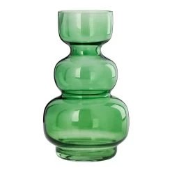 Riva Multi Bulb Green Glass 9.5h" Vase -Chic Furniture Shop 27581 z 1 lg