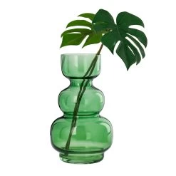 Riva Multi Bulb Green Glass 9.5h" Vase -Chic Furniture Shop 27581 z 2 lg
