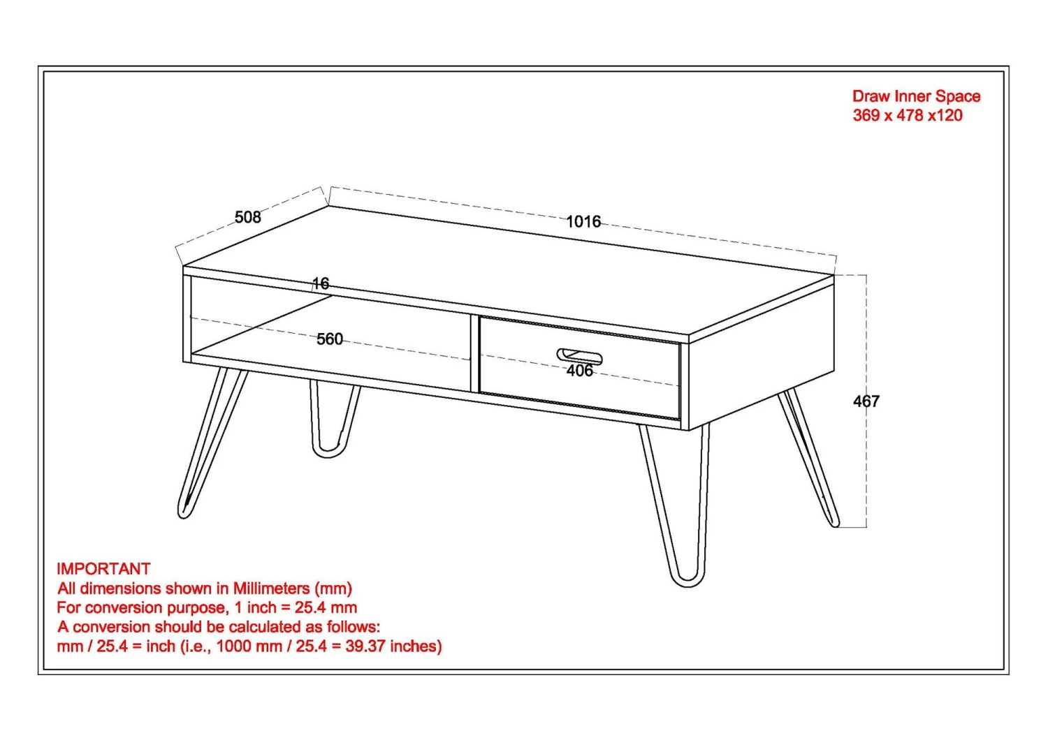 Jaydo Coffee Table - Natural Burnt 10 Jaydo Coffee Table - Natural Burnt - Image 8