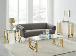 Eros Gold Coffee Table -Chic Furniture Shop 301 482GL 5 2