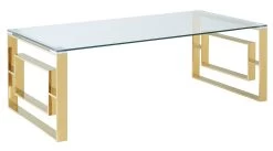 Eros Gold Coffee Table