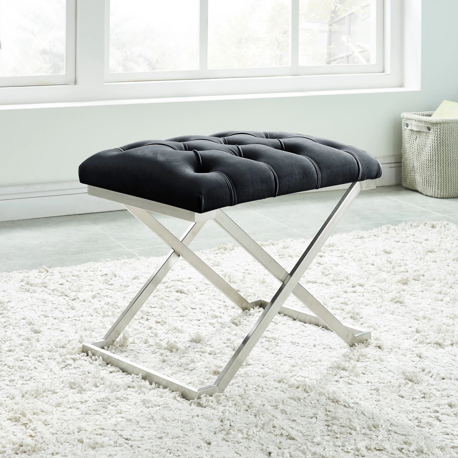 Aldo Single Bench - Black 4 Aldo Single Bench - Black - Image 2