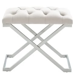 Aldo Single Bench - Ivory 12 Aldo Single Bench - Ivory -Chic Furniture Shop 401 103IV