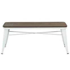 Modus Bench In White 8 Modus Bench In White -Chic Furniture Shop 401 197WT