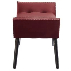 Lana Bench - Burgundy -Chic Furniture Shop 401 950BRY 3