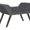 Lana Bench - Grey 2 Lana Bench - Grey -Chic Furniture Shop 401 950GY
