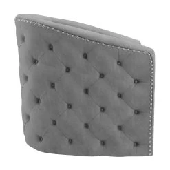 Velci Swivel Accent Chair In Grey -Chic Furniture Shop 403 373GY 3 2