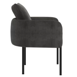 Bennett Accent Chair - Charcoal 12 Bennett Accent Chair - Charcoal -Chic Furniture Shop 403 556CH BK 2