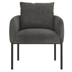 Bennett Accent Chair - Charcoal 13 Bennett Accent Chair - Charcoal -Chic Furniture Shop 403 556CH BK 3