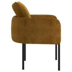 Bennett Accent Chair - Mustard -Chic Furniture Shop 403 556MUS BK 2