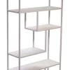 Booker Bookshelf - White 1 Booker Bookshelf - White -Chic Furniture Shop 42300 modale v Bookshelf BOOKER White Bookshelves Mobital