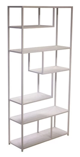 Booker Bookshelf - White 3 Booker Bookshelf - White