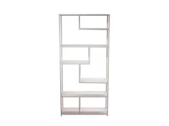 Booker Bookshelf - White 9 Booker Bookshelf - White -Chic Furniture Shop 42301 modale v Bookshelf BOOKER White Bookshelves Mobital