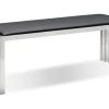 Kade Bench - Black 1 Kade Bench - Black -Chic Furniture Shop 42632 modale v Bench KADE Black Benches Mobital