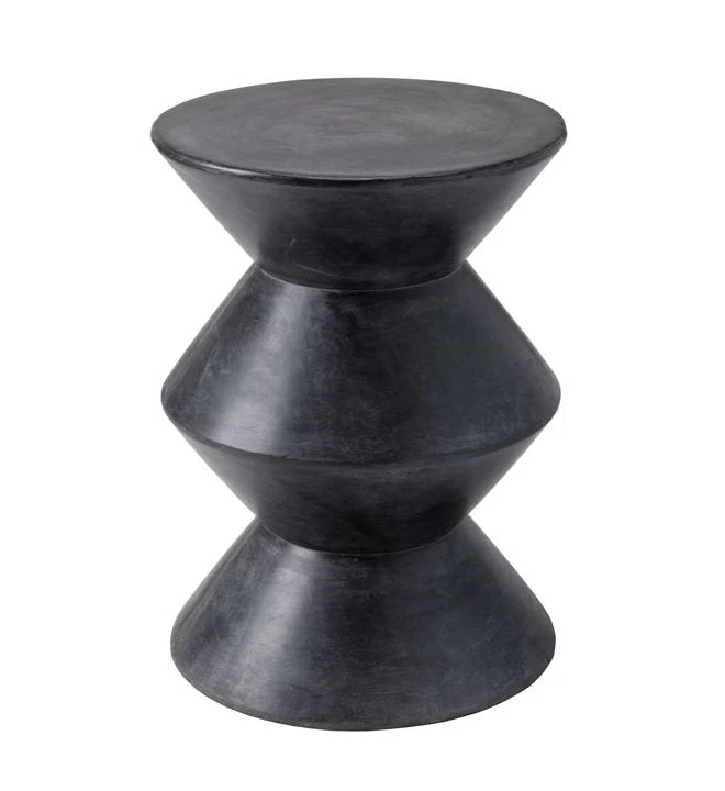 Union Sealed Concrete End Table - Black 3 Union Sealed Concrete End Table - Black