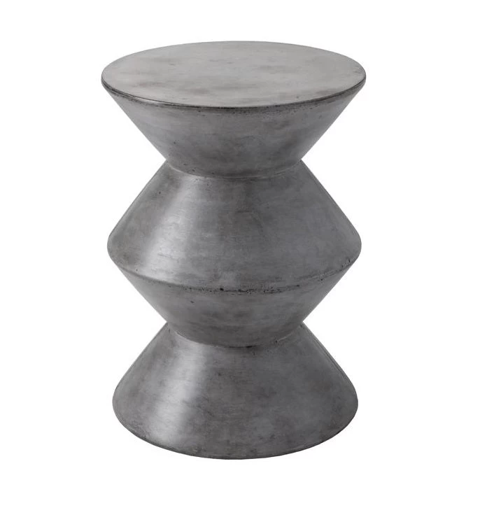 Union Sealed Concrete End Table - Anthracite Grey 3 Union Sealed Concrete End Table - Anthracite Grey