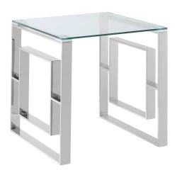 Eros Chrome Accent Table