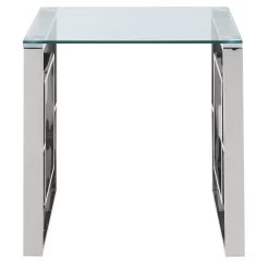 Eros Chrome Accent Table 14 Eros Chrome Accent Table -Chic Furniture Shop 501 482CH 1