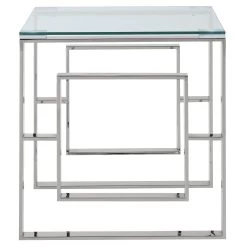 Eros Chrome Accent Table 13 Eros Chrome Accent Table -Chic Furniture Shop 501 482CH 2