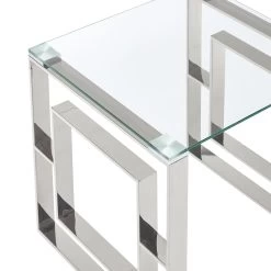 Eros Chrome Accent Table 12 Eros Chrome Accent Table -Chic Furniture Shop 501 482CH 3