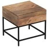 Burnaby Accent Table - Natural Burnt -Chic Furniture Shop 501 513NT