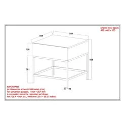 Burnaby Accent Table - Natural Burnt 17 Burnaby Accent Table - Natural Burnt -Chic Furniture Shop 501 513NT LD