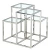Casini Accent Table In Silver -Chic Furniture Shop 501 632CH 4