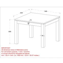 Idris Accent Table -Chic Furniture Shop 501 814DS LD