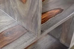 Idris Shelving Unit In Grey -Chic Furniture Shop 505 814GY 4