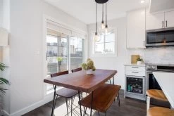 Organic Dining Bench -Chic Furniture Shop 511 var scene 3 full