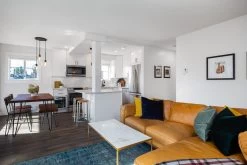 Organic Dining Bench -Chic Furniture Shop 511 var scene 5 full