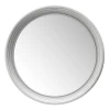 Portico Bevelled Frame Round Mirror - Silver -Chic Furniture Shop 5 0c807777 49aa 4f8e b97f 113ba263273d