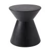 Astley Sealed Concrete End Table - Black -Chic Furniture Shop 78012 1