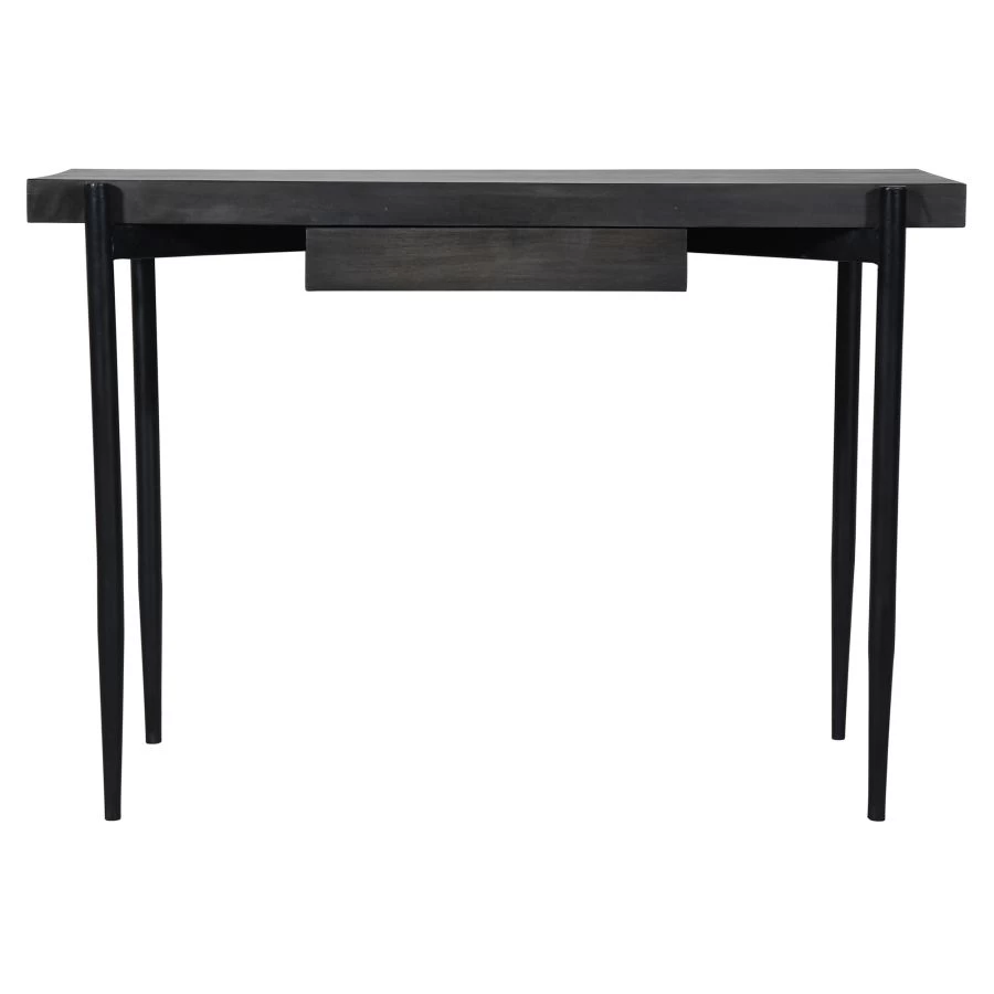 Navid Desk In Grey And Black 6 Navid Desk In Grey And Black - Image 4