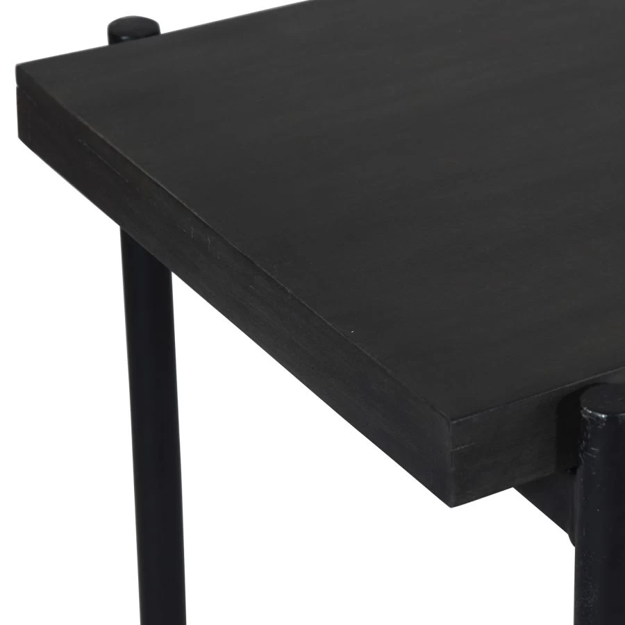 Navid Desk In Grey And Black 8 Navid Desk In Grey And Black - Image 6