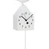 Motion Birdhouse Clock With Removable Pendulum - White 1 Motion Birdhouse Clock With Removable Pendulum - White -Chic Furniture Shop 901657 2