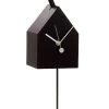 Motion Birdhouse Clock With Removable Pendulum - Black -Chic Furniture Shop 901658 2