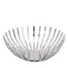 Flare Rib 12d" Stainless Steel Decor Bowl -Chic Furniture Shop 903801 2