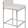 Angle Counter Stool - White -Chic Furniture Shop ANGLE STOOL WHITE