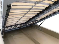 Continental King Storage Bed - Stone Wheat Tweed -Chic Furniture Shop BEDCONTSTONKING 4 6ef500a7 a970 4167 844b 061499f63387