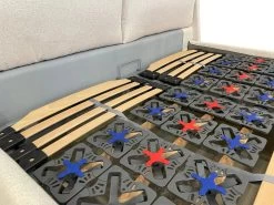 Continental King Storage Bed - Stone Wheat Tweed -Chic Furniture Shop BEDCONTSTONKING 7 5f0955b7 bbe7 43a4 a103 fa7a1a236806