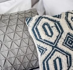 Bohemian Macrame Cushion – Agra -Chic Furniture Shop BOH 030burel cushion bohemian macrame cushion agra