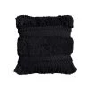 Bohemian Macrame Cushion – Black -Chic Furniture Shop BOH 035bohemian macrame cushion black 11