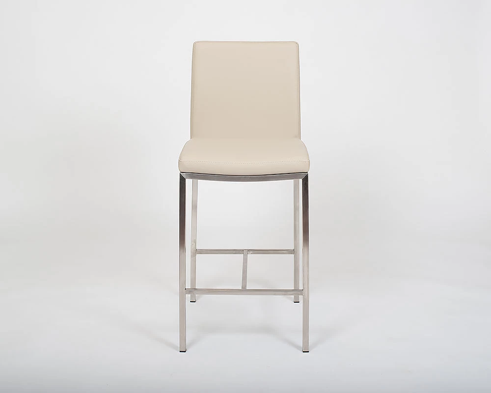 Sid Counter Stool - Taupe 4 Sid Counter Stool - Taupe - Image 2